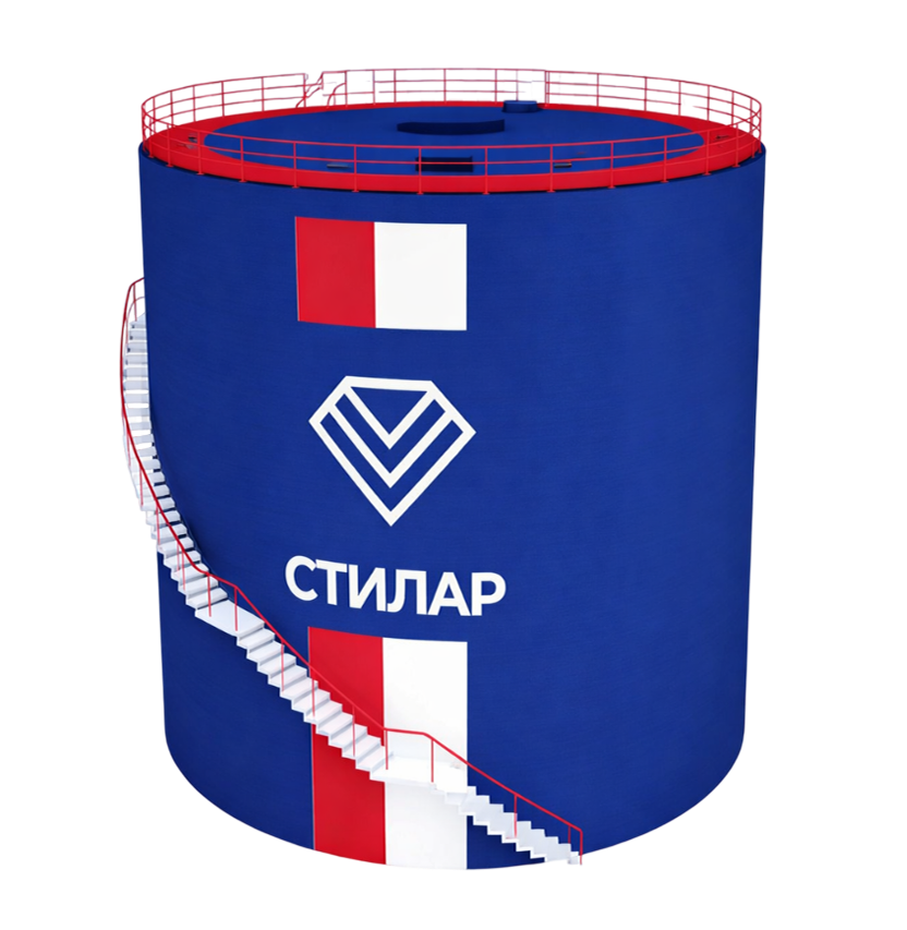 Цельносварной резервуар РВС для масла 75 м³ от завода-производителя